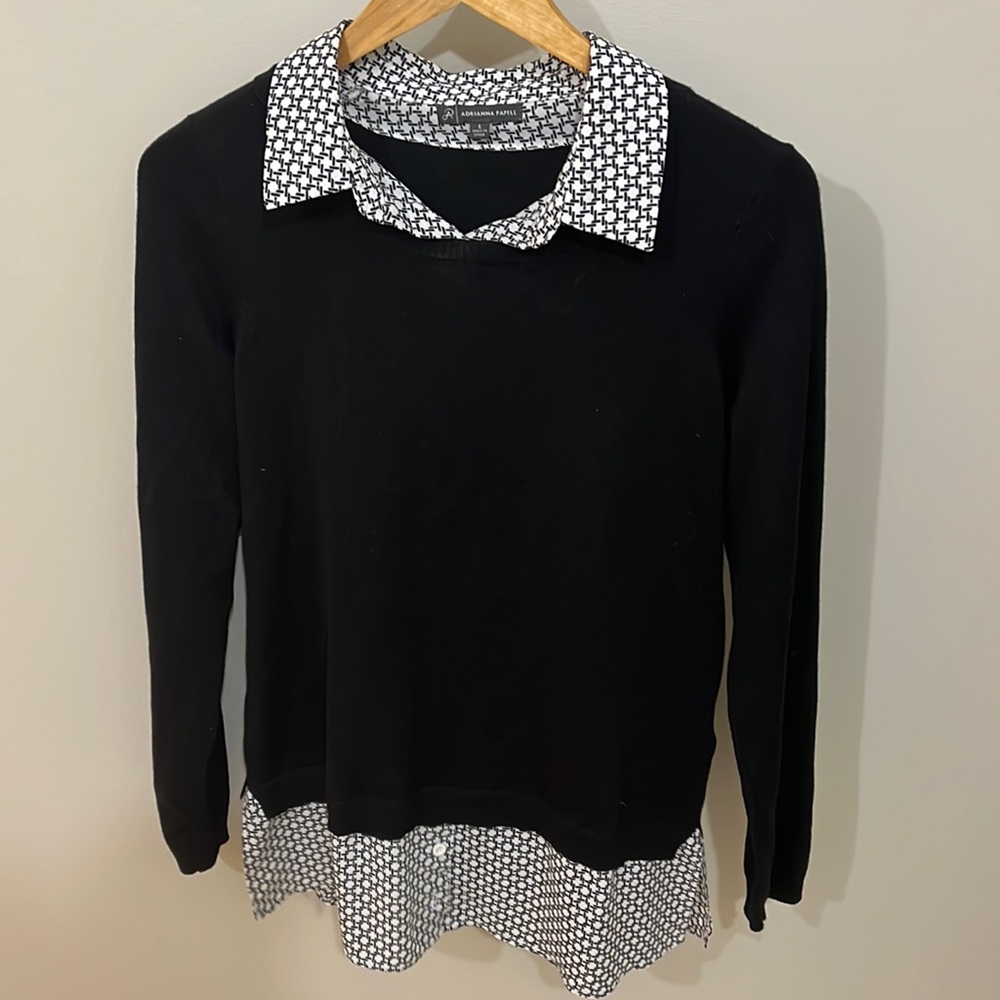Collared sweater